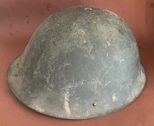 Alte stahlhelm glocke - alte, grün