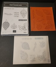 Stampin' Up! Stempelset Festtagsglanz, tolles Weihnachtsstempel-Set, NEU 