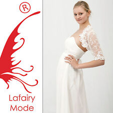 Brautjacke Bolero Lace weiß