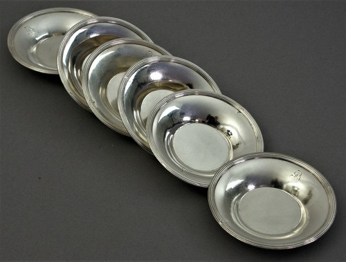 Untersetzer set 950er silber - untersetzer,
