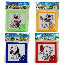 4 Stück Schiebepuzzle Tiere