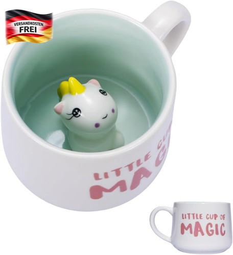 Einhorn tasse für mädchen - tasse,