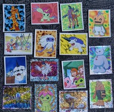 Ca. 100 Sticker Digimon - Panini - 
