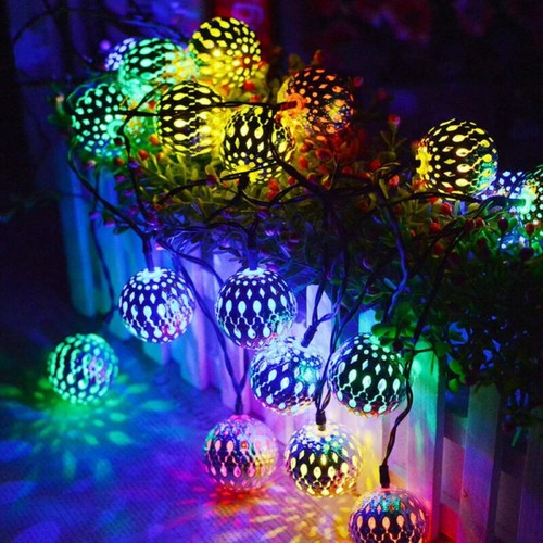 Lampions lichterkette 50led - lichterkette,