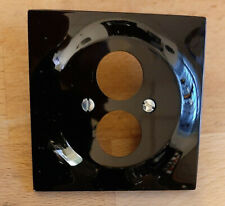 2 Stück B-J Impuls Zentralscheibe  Lautsprecher Steckverbinder, brillantschwarz