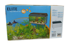 Hagen Elite Aquarium 54L Glastank 60x30x30cm mit Filter Heizung Licht mit OVP