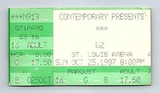 U2 Konzertticket Stub 25