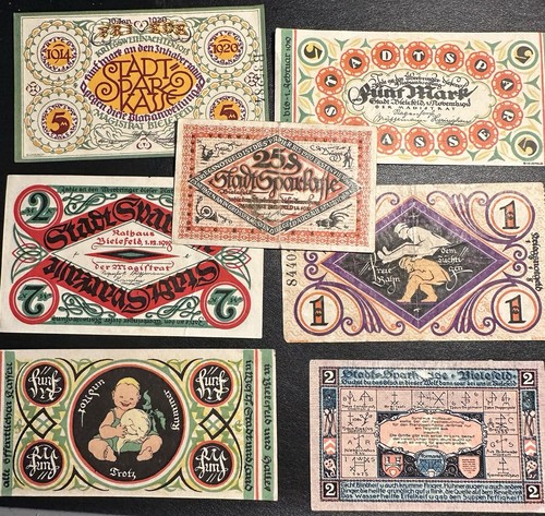 Notgeld bielefeld - notgeld,