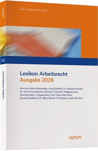 Lexikon arbeitsrecht - arbeitsrecht, im