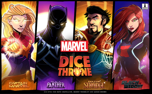 Marvel dice throne - marvel, captain