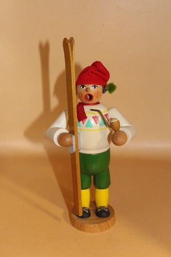 Skifahrer räuchermann 20cm - skifahrer,