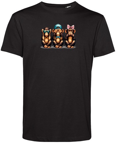 Bio shirt three - three, monkeys