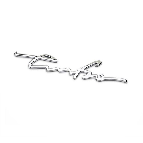 Turbo auto emblem - 3d, metall