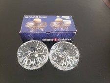 Iittala Ultima Thule Design TAPIO WIRKKALA 2 Leuchter Kerzenhalter kerzenständer