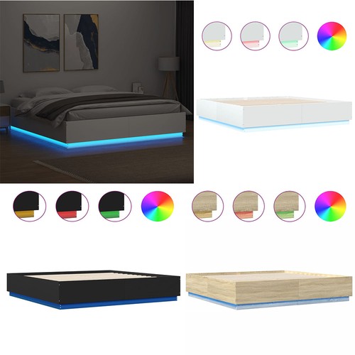 Bettgestell mit led - bettgestell,
