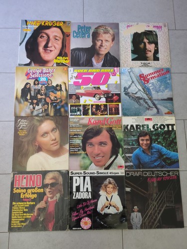 50x vinyl sammlung rock - lp,