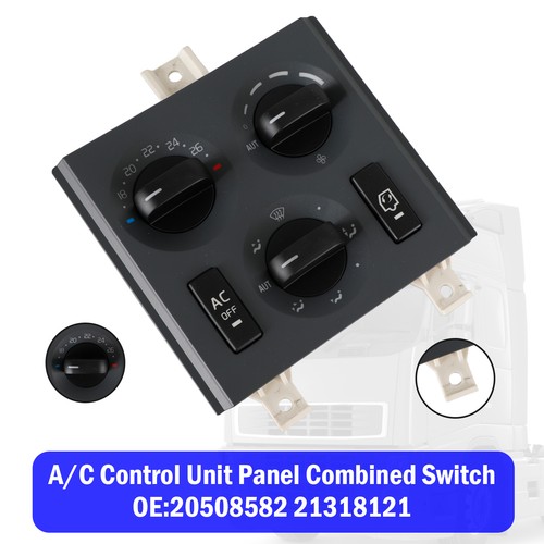 Control unit panel - a/c,