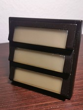 Siedle TM 511-03 B Tasten-Modul mit 3 Namensschildtasten Braun 