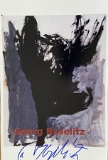 Georg Baselitz signiert Kunst Foto original Unterschrift Autogramm signed (25)