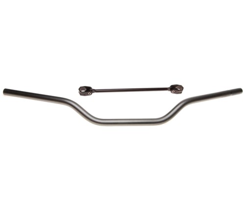 Lenker aluminium 6061 graphit - aluminium,