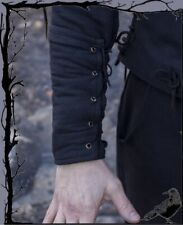 Mittelalter Larp Gambeson Arme schwarz  Epic Armoury