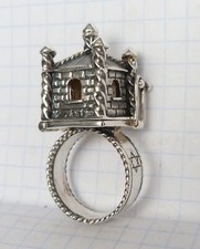 Sterling Silber 925 Judaica Schmuck Ring...