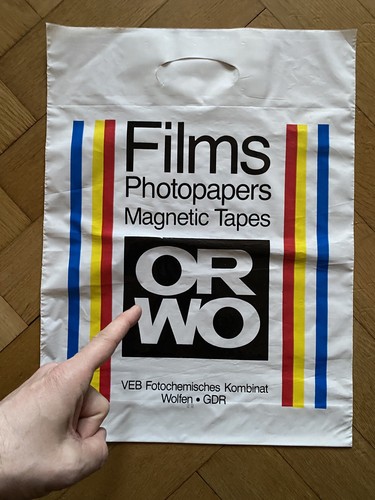 Orwo original wolfen agfa - wolfen,