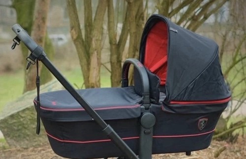 Priam lux carry cot deep - cot, black