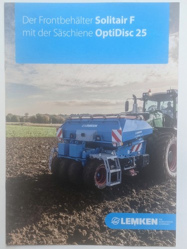 Lemken solitair - lemken, f
