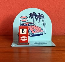 Original alter TEXACO ewiger Kalender VW KÄFER Brezel KDF Ovali Bulli Volkswagen