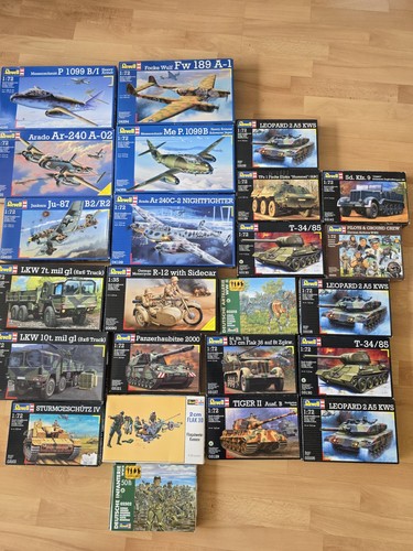 Modell bausatz konvolut - modell,