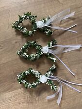 Dekoration Kommunion, Taufe, Konfirmation, Hochzeit Fische Buchsbaum