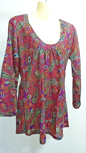 Bunte lockere bluse von - bluse,