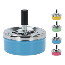 Drehaschenbecher Metall Ø 9