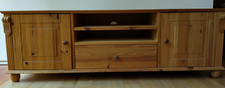 Sideboard, Fernsehschrank, Kiefer massiv, rustikal, 140 cm breit