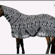 Zebra Fliegendecke Halsteil 135cm
