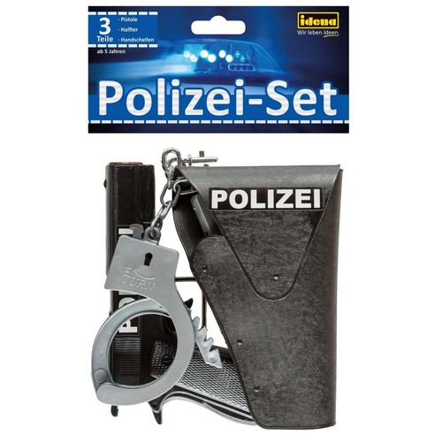 Idena polizei set - polizei, pistole