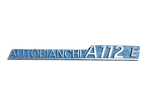 Emblem badge autobianchi - a, 112