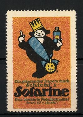 Reklamemarke solarine ist - solarine,