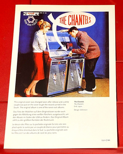 The chantels are - chantels,