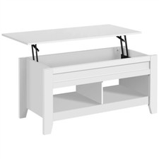 Sofatisch Couchtisch Wohnzimmertisch  für Wohnzimmer, Büro Kaffeetisch Weiß