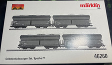 Märklin 46260 Selbstentladewagen H0 Güterwagen Set mit 4 Wagen - unbespielt (2)