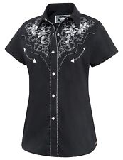 Damenbluse Westernbluse Country Cowgirl Western Stars & Stripes »ISABEL«