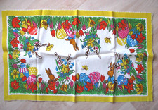 Ostern Tischdecke Oster-Tisch-Decke Oster-Deckchen Druck-Motiv   55 x 33,5 cm