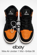Nike Air Jordan 1 Mid „Shattered Backboard“ Reps – Größe 39 (US 6.5Y) – Sneaker