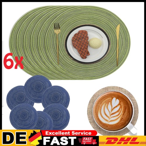 6er set platzset tischset - set, platzset,