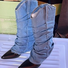 Stiefel, Damen, schwarzes