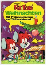 FIX & FOXI - WEIHNACHTS- 1976 ~ Rund-Gelesener Gebraucht Zustand ~ Kauka Verlag