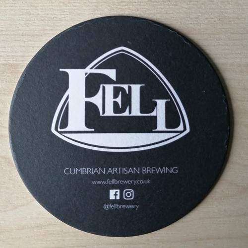 Fell brauerei bierdeckel - brauerei,