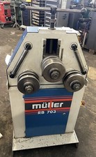3-Walzen Rundbiegemaschine Müller RB703